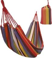 Hamaki - HAMAK OGRODOWY 1 OSOBOWY 200x80CM Z POKROWCEM 1064000 - miniaturka - grafika 1
