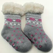 Skarpetki dla dzieci - Skarpety Kapcie Dziecięce Antypoślizgowe 0-12 Mc - miniaturka - grafika 1