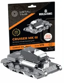 Klocki - Zestaw konstrukcyjny World of Tanks - Cruiser Mk III (metalowe) - miniaturka - grafika 1