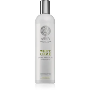 Natura Siberica Biały Cedr Szampon Do Włosów Nadający Objętość Ekstrakt z białego cedru Olejek lniany 400ml - Szampony do włosów - miniaturka - grafika 1