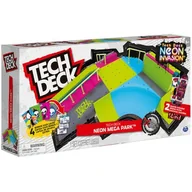 Zabawki zręcznościowe - Spin Master Zestaw Tech Deck neonwa mega rampa - miniaturka - grafika 1