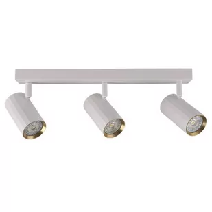 Lampa sufitowa GOLDLUX Nicea 3 323491 Biało-złoty - Lampy sufitowe - miniaturka - grafika 1