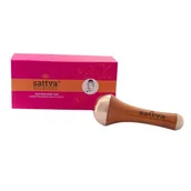 Masażery - Sattva Kansa Wand dwustronna ajurwedyjska różdżka do masażu twarzy i ciała - miniaturka - grafika 1