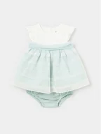 Sukienki i spódniczki dla dziewczynek - Mayoral Sukienka letnia 1824 Niebieski Regular Fit - miniaturka - grafika 1