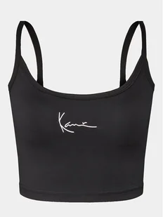 Karl Kani Top Small Signature 6131297 Czarny Slim Fit - Koszulki i topy damskie - miniaturka - grafika 1