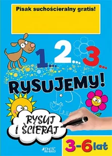 1... 2... 3... Rysujemy! Książka z pisakiem sucho ścieralny - Ola Makowska - Religia i religioznawstwo - miniaturka - grafika 1