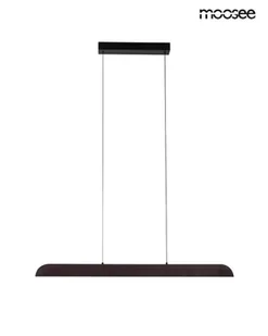 MOOSEE lampa wisząca LINEA czarna - Lampy sufitowe - miniaturka - grafika 1