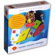 Gry planszowe - Alexander Memory Maxizory kolory GA-513 - miniaturka - grafika 1