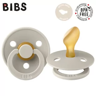 Bibs Colour Anatomical Sand M Smoczek Anatomiczny Kauczuk Hevea - Smoczki uspokajające - miniaturka - grafika 1