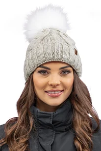 Vivisence Beanie Ladies - Czapka z daszkiem - Nakrycie głowy na zimę i jesień - Modna czapka z daszkiem - Ciepła czapka zimowa - Jasny beż - Czapki damskie - miniaturka - grafika 1