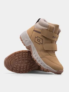Buty dziecięce zimowe EVEDAL MID K LOTTO 2600430K-7272 Brązowy - Buty dla dziewczynek - miniaturka - grafika 1