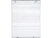 Żaluzje - Gardinia GARDINIA roleta plisowana Solo z przyssawkami, nieprzejrzysta roleta składana, wszystkie elementy montażowe w zestawie, 2 szyny obsługowe z aluminium, biała, 100 x 130 cm (szer. x wys.) - miniaturka - grafika 1