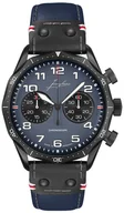 Zegarki męskie - Zegarek Junghans 27/3396.00 Meister Pilot Chronoscope - miniaturka - grafika 1