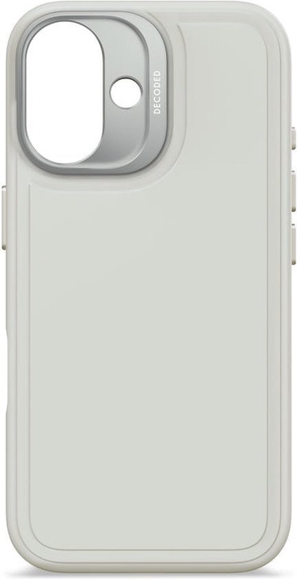 Decoded AntiMicrobial SiliconeStacks iPhone 16 stone gray