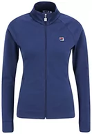 Kurtki damskie - FILA Damska kurtka Benidorm Track Jacket, Medieval Blue, L, Medieval Blue, L - miniaturka - grafika 1