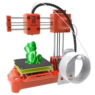 EasyThreed K7 3D Printer, 4 Leveling Buttons, 0.1-0.2mm Accuracy, 10-40mm/s Print Speed, Mute Printing, 100x100x100mm - Drukarki 3D - miniaturka - grafika 6