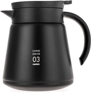 Hario Insulated Stainless Steel Server V60-03 Czarny - 800ml VHS-80B - Dzbanki i imbryki - miniaturka - grafika 5