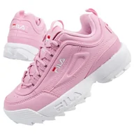 Buty dla dziewczynek - Buty Fila Disruptor Jr FFT0029.40006 różowe - miniaturka - grafika 1