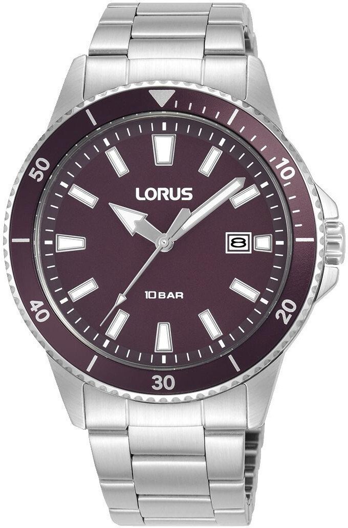 Zegarek Lorus Zegarek męski Lorus RH905SX9 srebrny