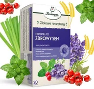 Herbata - HERBATKA fix ZDROWY SEN Zioła na dobry SEN w saszetkach HERBAPOL - miniaturka - grafika 1