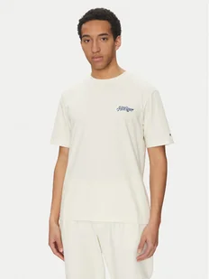 Tommy Hilfiger T-Shirt Summer Photo MW0MW38643 Beżowy Regular Fit - Koszulki męskie - miniaturka - grafika 1