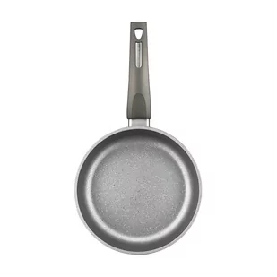 Ambition MAGNAT GRAY PATELNIA 24 CM Z POWŁOKĄ QUALUM BASIC STONE INDUKCJA + PRZEKŁADKA FILCOWA 80033 - Patelnie - miniaturka - grafika 1