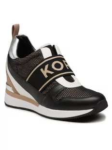 MICHAEL Michael Kors Sneakersy Maven Slip On Trainer 43R3MVFP2D Czarny - Slip on damskie - miniaturka - grafika 1