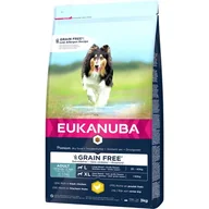 Sucha karma dla psów - EUKANUBA Adult Chicken L/XL Grain Free 3kg - miniaturka - grafika 1