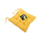 Poduszki dekoracyjne - Poduszka na siedzisko SIMONA 40 x 40 cm 29289 musztardowy - miniaturka - grafika 1