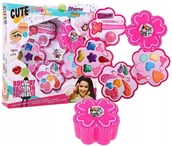 Zabawy w naśladowanie dorosłych - Toaletka dla dziewczynki Zestaw Kosmetyków szminka - miniaturka - grafika 1