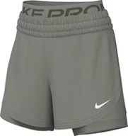 Spodenki damskie - Nike Pro HJ1204-320 szorty damskie Dri-Fit 2 w 1, Light Army/White, XL - miniaturka - grafika 1
