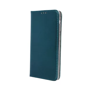 Etui SAMSUNG GALAXY M52 5G Portfel z Klapką Skóra Ekologiczna Kabura Magnet Book ciemnozielone - Portfele - miniaturka - grafika 1