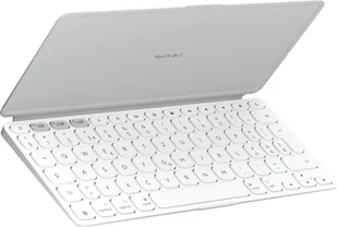Logitech 920-012965 klawiatura Uniwersalne Bluetooth QWERTZ Niemiecki Biały - Klawiatury - miniaturka - grafika 1