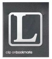 Zakładki do książek - Metalowa zakładka Litera L Clip-on - miniaturka - grafika 1