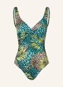 Moda i Uroda OUTLET - Charmline Strój Kąpielowy Modelujący Jungle Jewels gruen - miniaturka - grafika 1