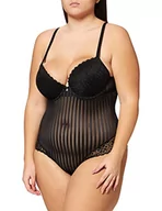 Biustonosze - s.Oliver RED LABEL Bodywear LM Damski biustonosz Amelie, czarny, 85C - miniaturka - grafika 1