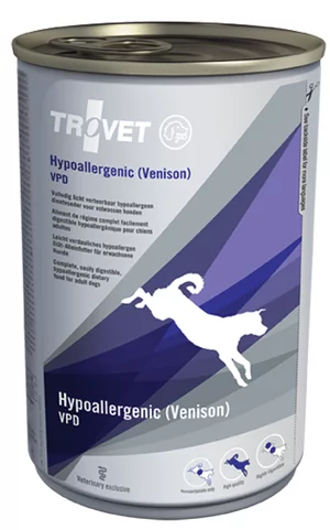 Trovet VPD Hypoallergenic Venison 12x400g