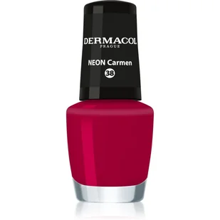 Dermacol Neon lakier do paznokci 5 ml 38 Neon Carmen - Lakiery do paznokci - miniaturka - grafika 1
