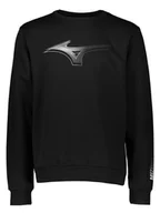 Bluzy męskie - Mizuno Bluza "Athletic Release" w kolorze czarnym - miniaturka - grafika 1