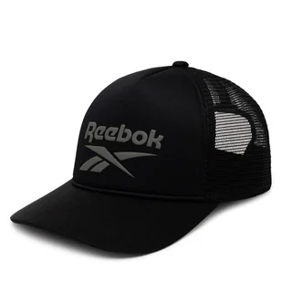 Czapka z daszkiem Reebok RBH1700-AW24 Czarny - Czapki damskie - miniaturka - grafika 1