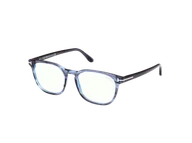 Okulary korekcyjne, oprawki, szkła - Dioptrie szkieł Tom Ford FT5868-B/V 092 - miniaturka - grafika 1