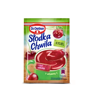 Dr Oetker SŁODKA CHWILA KISIEL WIŚNIOWY 30G 55587141 - Kisiel - miniaturka - grafika 1