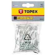 Topex Nity aluminiowe 4 x 16mm, 50 sztuk, , 43E404