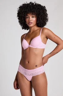 Hunkemöller Stringi bokserki Paris Różowy - Majtki damskie - miniaturka - grafika 1