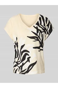 T-shirt o kroju regular fit z czystej bawełny - Tom Tailor - Koszulki i topy damskie - miniaturka - grafika 1