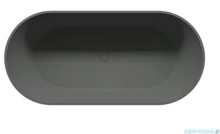 Riho LIMITED Bilbao wanna wolnostojąca ANTHRACITE MAT 169x79cm B118001080 - Wanny z hydromasażem - miniaturka - grafika 3