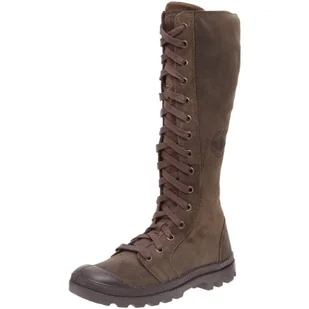 Palladium Parade Suede, kozaki damskie, brązowy - ciemnobrązowy - 40 EU - Kozaki damskie - miniaturka - grafika 1