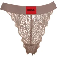 Majtki damskie - Hugo Bodywear Koronkowe stringi - miniaturka - grafika 1