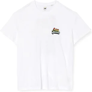 LEE PRIDE TEE CHEST GRAP MĘSKI T-SHIRT WHITE L63GFE12 112140448 - Lee - Koszulki męskie - miniaturka - grafika 1