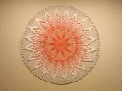 Dekoracje domu - Mandala szydełkowa - miniaturka - grafika 1